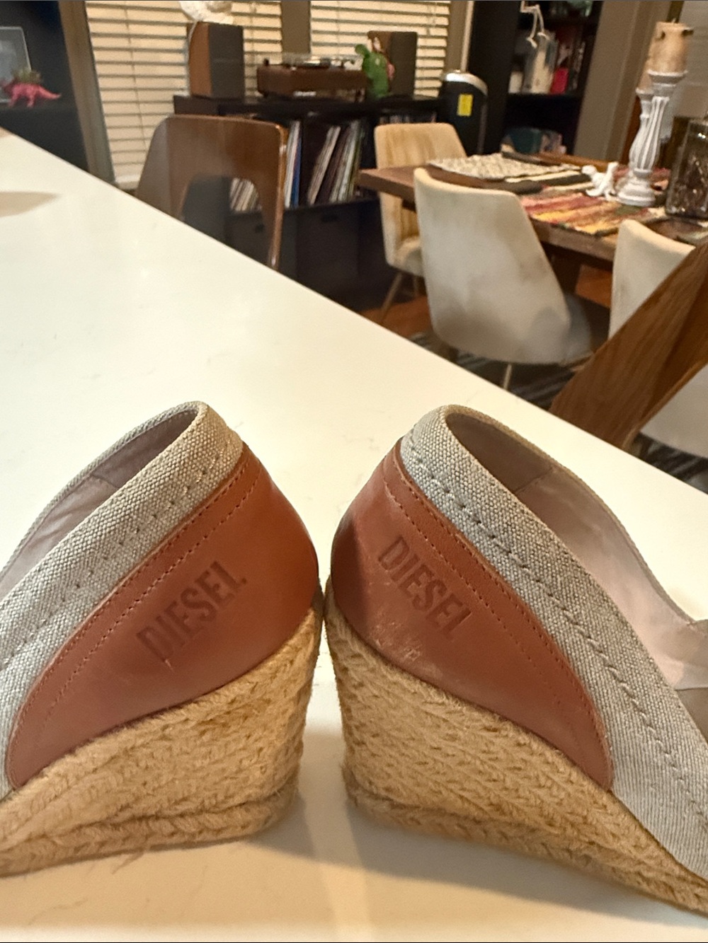 Diesel peep toe wedges - Picture 6 of 8